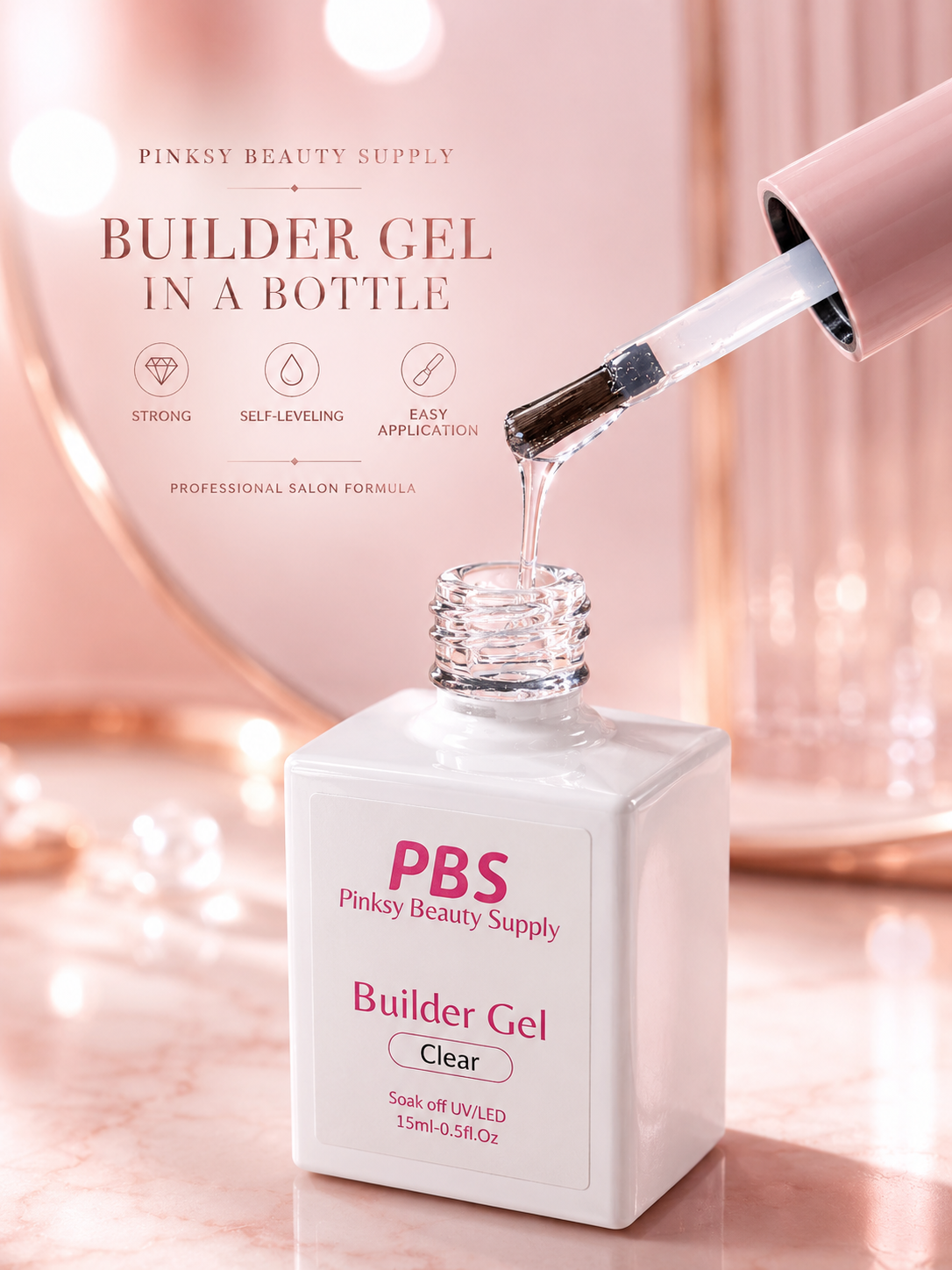Pinksy Builder Gel In The Bottle